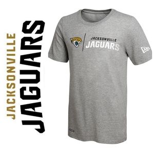 SOLD NWT NFL Jacksonville Jaguars Dri-Tek Lightweight Athletic Shirt Heather Gra